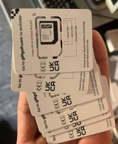 UK International SIM Card
