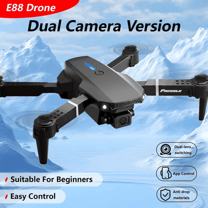 E88 Pro Drone With dual Camera WIFI FPV Drone Wide Angle