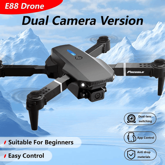 E88 Pro Drone With dual Camera WIFI FPV Drone Wide Angle