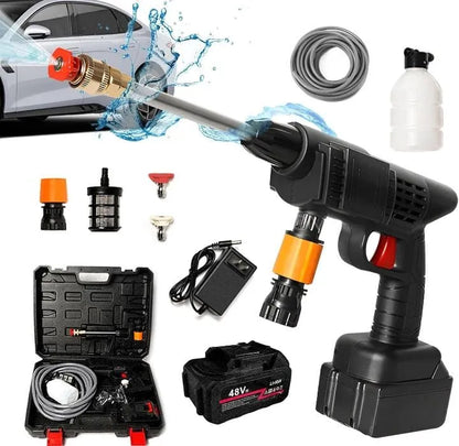 Portable High-Pressure Washer Gun With 48V Lithium Battery (Imported Quality)